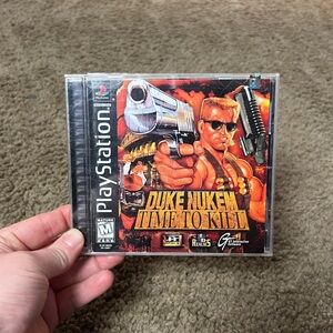 Duke Nukem: Time To Kill Playstation 1 Black Label W/ Manual